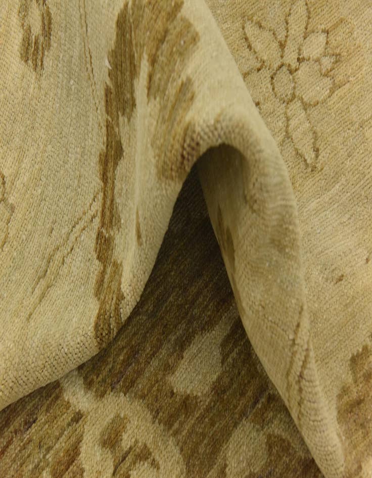 Detail image of  12' 7 x 19' 3  Hand Knotted Peshawar Ziegler Rug