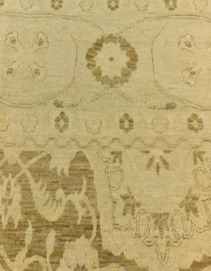Detail image of  12' 7 x 19' 3  Hand Knotted Peshawar Ziegler Rug