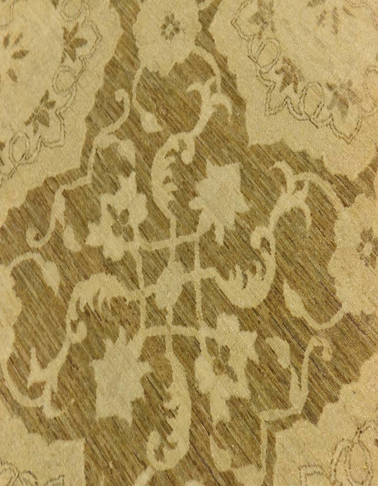 Detail image of  12' 7 x 19' 3  Hand Knotted Peshawar Ziegler Rug