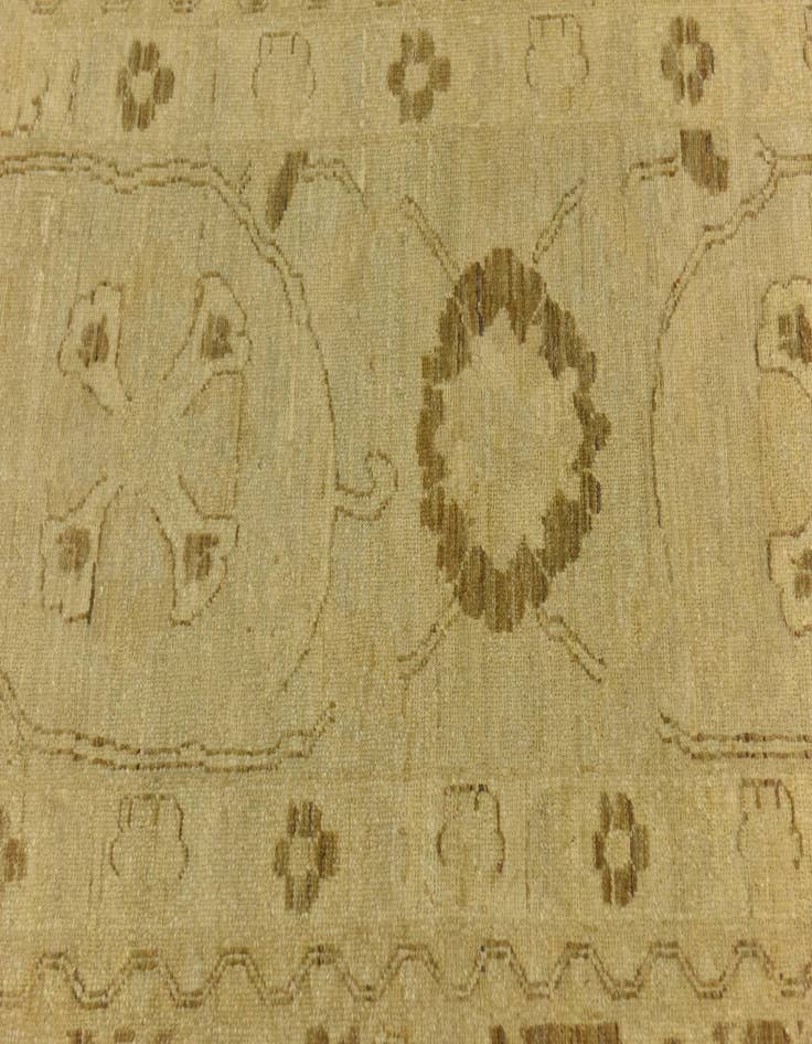 Detail image of  12' 7 x 19' 3  Hand Knotted Peshawar Ziegler Rug