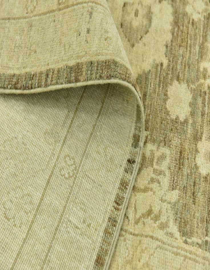 Detail image of  8' 10 x 11'  Hand Knotted Peshawar Ziegler Rug