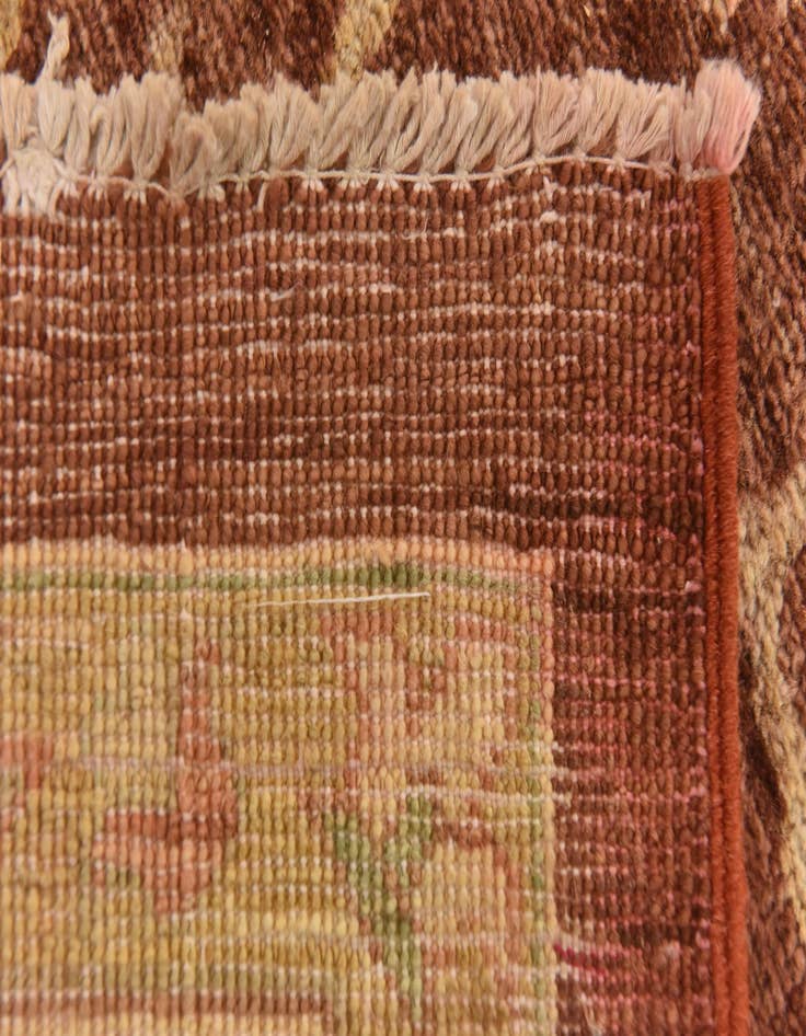 Detail image of  5' 7 x 8' 10  Hand Knotted Peshawar Ziegler Rug