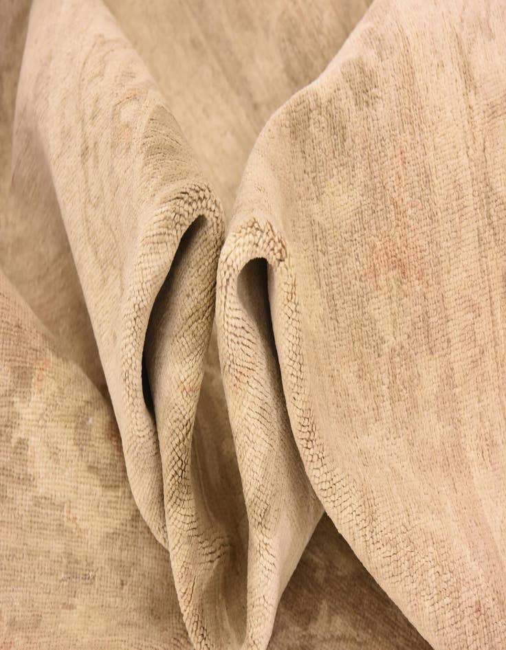 Detail image of  9' x 11'  Hand Knotted Peshawar Ziegler Rug