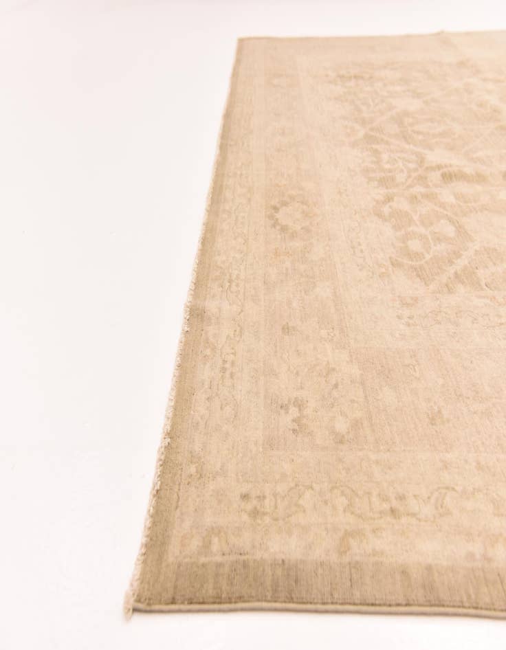 Detail image of  9' x 11'  Hand Knotted Peshawar Ziegler Rug