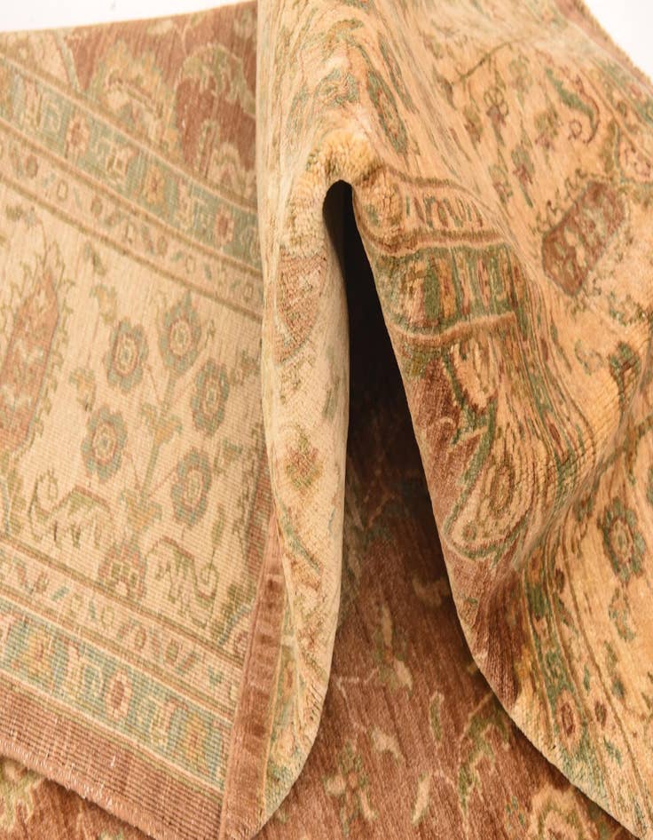 Detail image of  8' 2 x 9' 5  Hand Knotted Peshawar Ziegler Rug