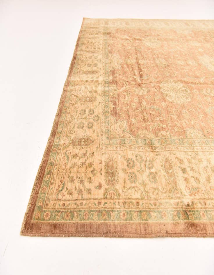 Detail image of  8' 2 x 9' 5  Hand Knotted Peshawar Ziegler Rug