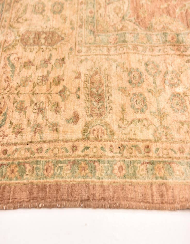 Detail image of  8' 2 x 9' 5  Hand Knotted Peshawar Ziegler Rug