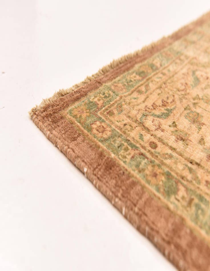 Detail image of  8' 2 x 9' 5  Hand Knotted Peshawar Ziegler Rug