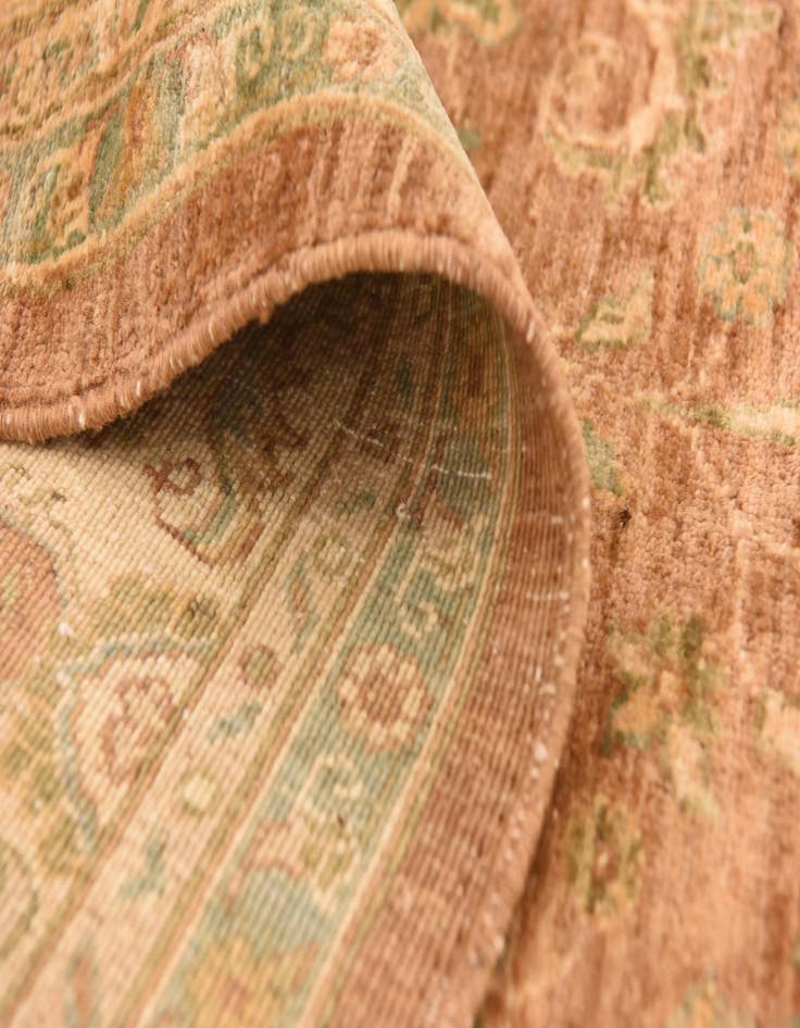 Detail image of  8' 2 x 9' 5  Hand Knotted Peshawar Ziegler Rug