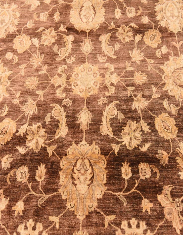 Detail image of  13' x 16' 6  Hand Knotted Peshawar Ziegler Rug