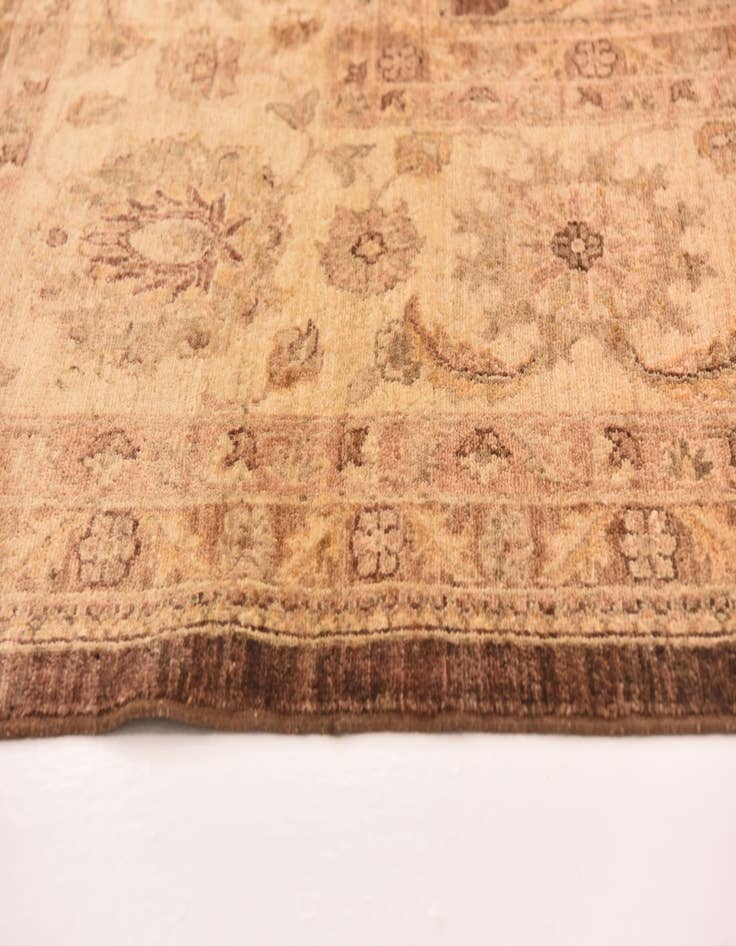 Detail image of  13' x 16' 6  Hand Knotted Peshawar Ziegler Rug