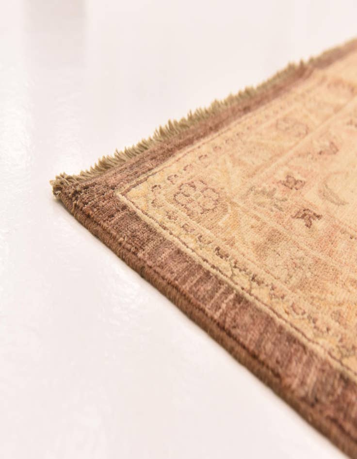 Detail image of  13' x 16' 6  Hand Knotted Peshawar Ziegler Rug