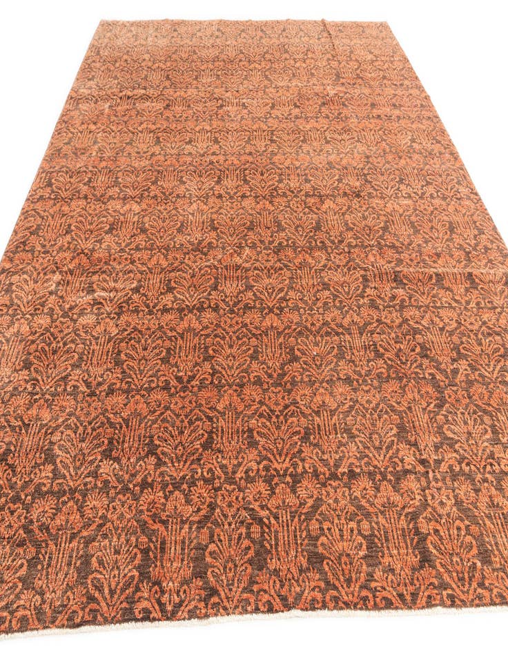 Detail image of  8' 4 x 11' 3  Hand Knotted Peshawar Ziegler Oriental Rug