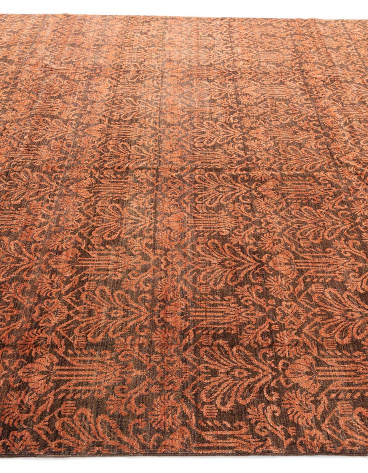 Detail image of  8' 4 x 11' 3  Hand Knotted Peshawar Ziegler Oriental Rug