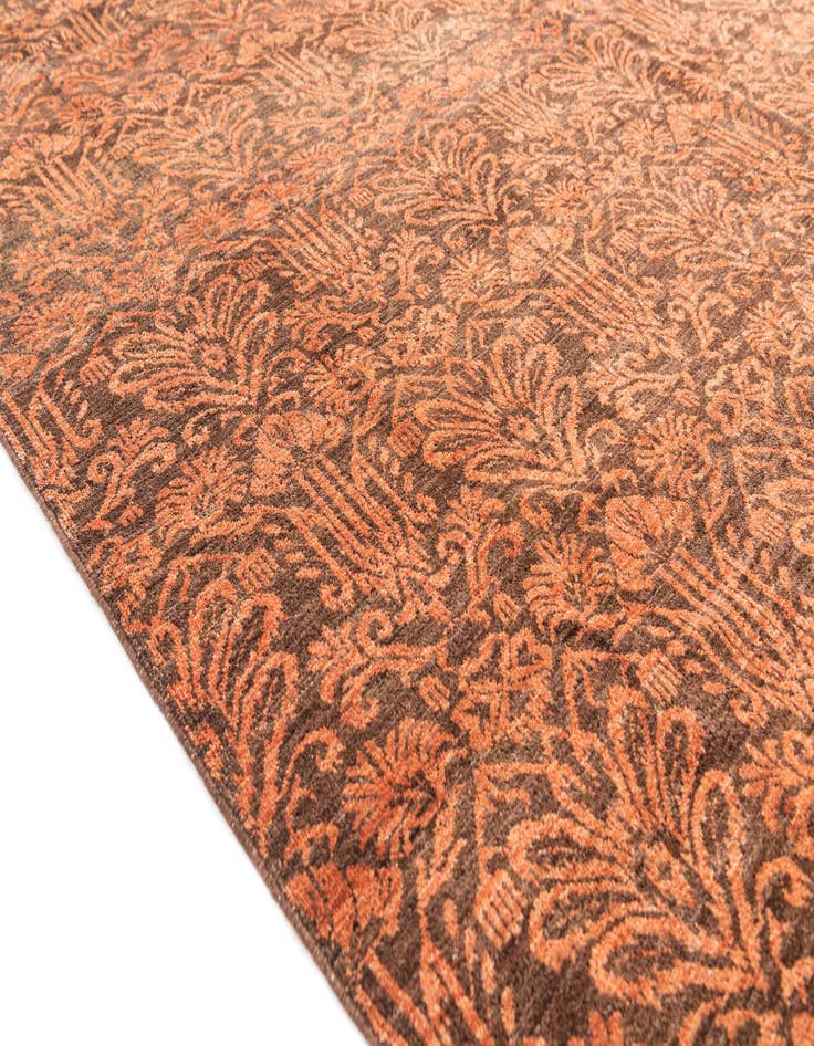 Detail image of  8' 4 x 11' 3  Hand Knotted Peshawar Ziegler Oriental Rug