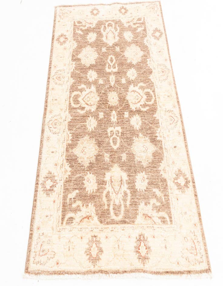 Detail image of  3' 3 x 4' 10  Hand Knotted Peshawar Ziegler Rug