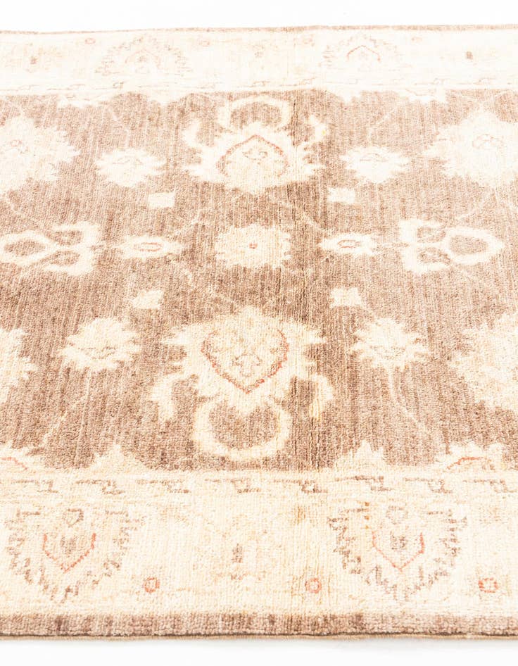 Detail image of  3' 3 x 4' 10  Hand Knotted Peshawar Ziegler Rug