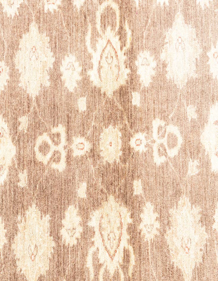 Detail image of  3' 3 x 4' 10  Hand Knotted Peshawar Ziegler Rug