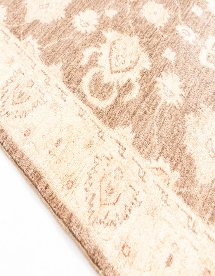 Detail image of  3' 3 x 4' 10  Hand Knotted Peshawar Ziegler Rug
