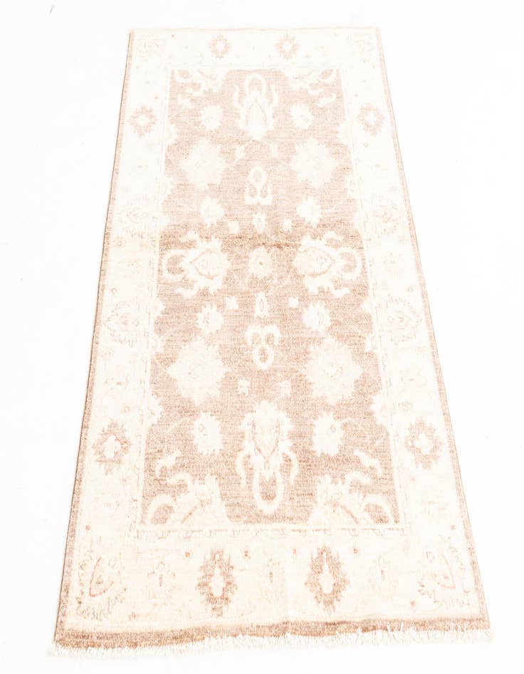 Detail image of  3' 3 x 4' 10  Hand Knotted Peshawar Ziegler Rug