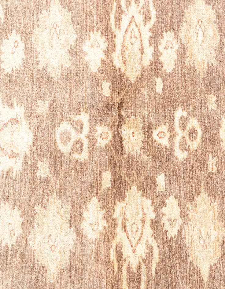 Detail image of  3' 3 x 4' 10  Hand Knotted Peshawar Ziegler Rug