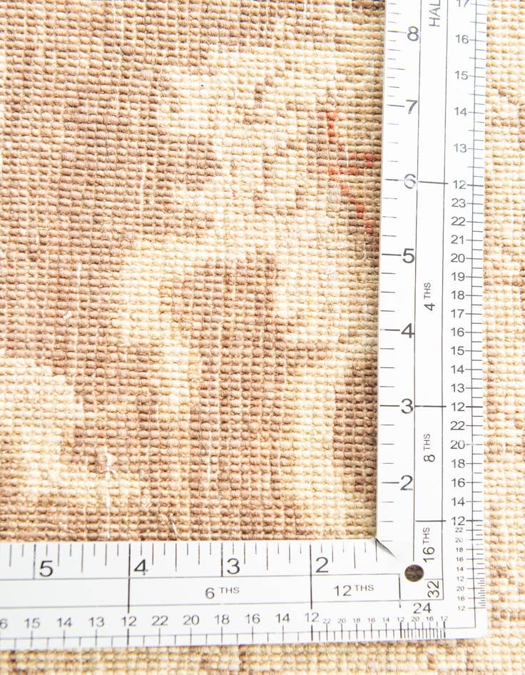 Detail image of  3' 3 x 4' 10  Hand Knotted Peshawar Ziegler Rug