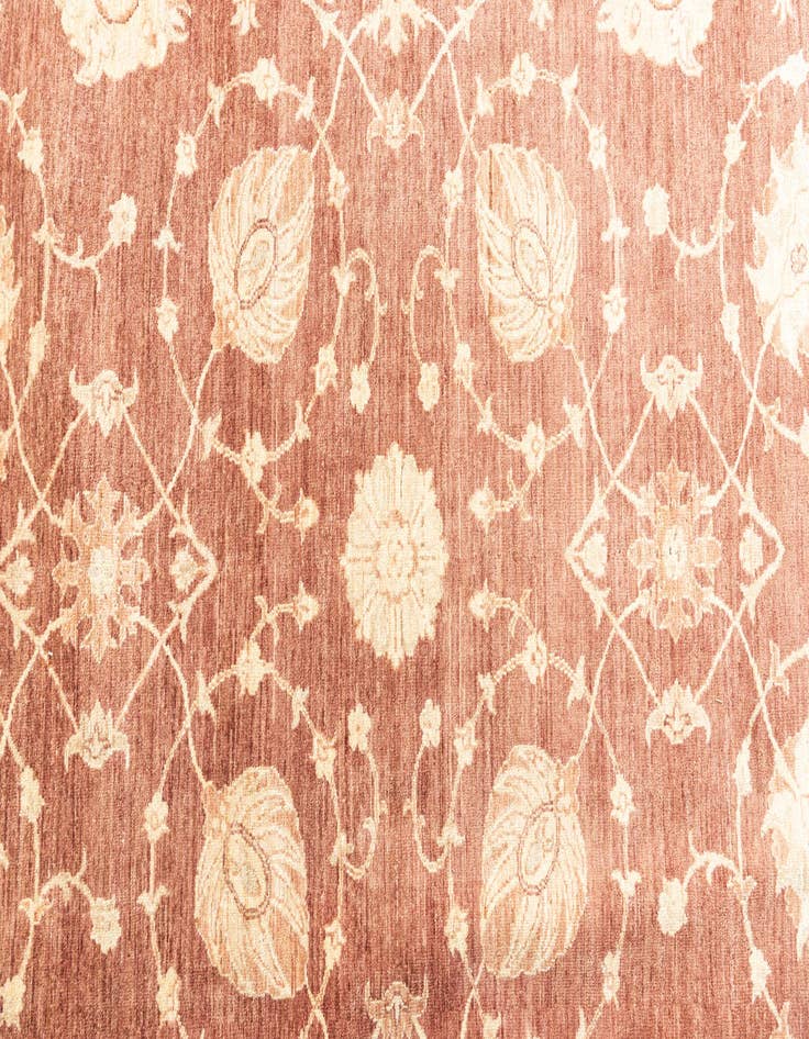 Detail image of  11' 8 x 17' 9  Hand Knotted Peshawar Ziegler Oriental Rug