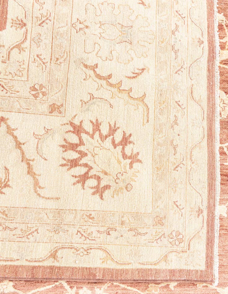 Detail image of  11' 8 x 17' 9  Hand Knotted Peshawar Ziegler Oriental Rug