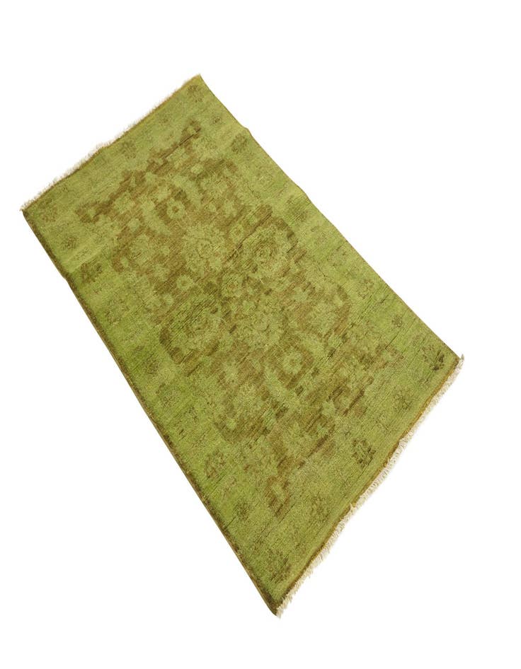 Detail image of  2' 7 x 4' 2  Hand Knotted Peshawar Ziegler Rug