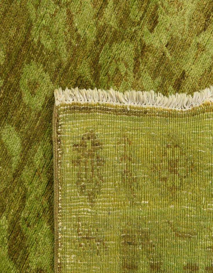 Detail image of  2' 7 x 4' 2  Hand Knotted Peshawar Ziegler Rug