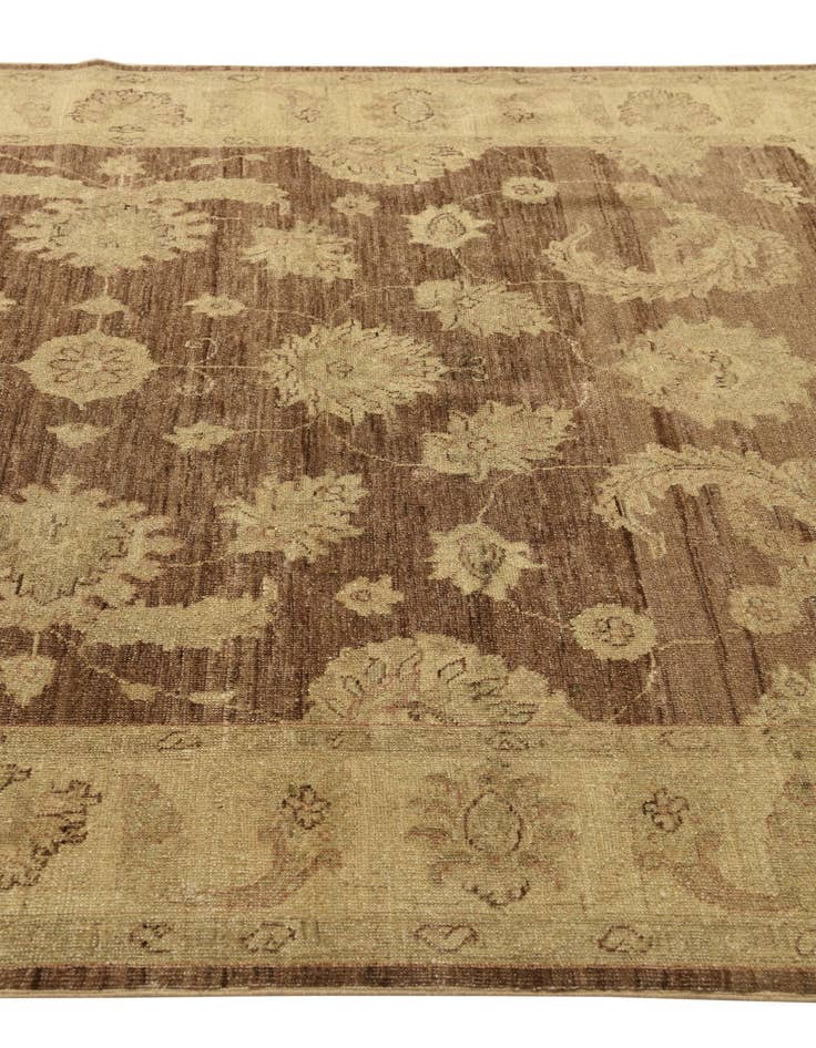 Detail image of  5' x 7' 8  Hand Knotted Peshawar Ziegler Rug