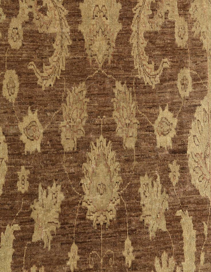 Detail image of  5' x 7' 8  Hand Knotted Peshawar Ziegler Rug