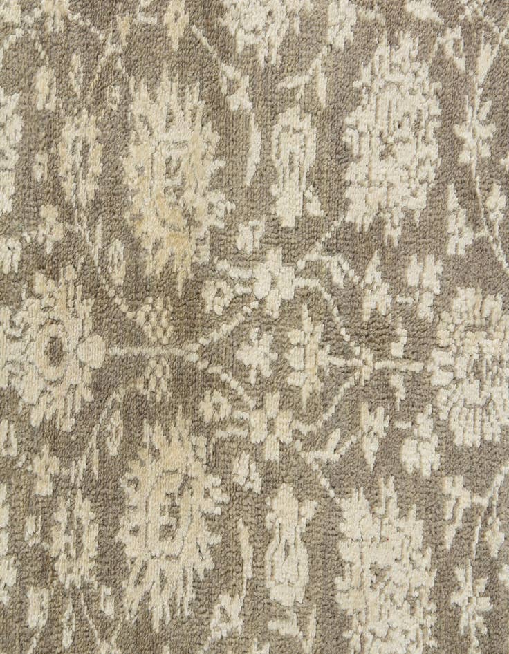 Detail image of  5' 7 x 7' 10  Hand Knotted Peshawar Ziegler Rug