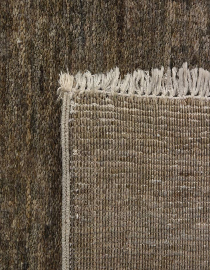 Detail image of  5' 9 x 8' 1  Hand Knotted Peshawar Ziegler Rug