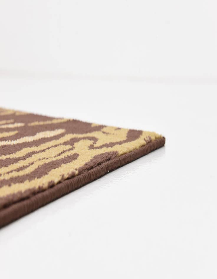 Detail image of  5' 3 x 7' 6 Reproduction Gabbeh Rug