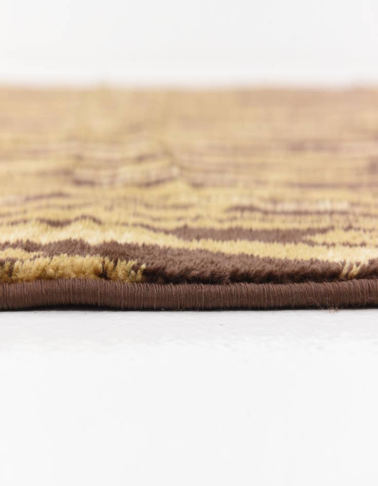 Detail image of  5' 3 x 7' 6 Reproduction Gabbeh Rug