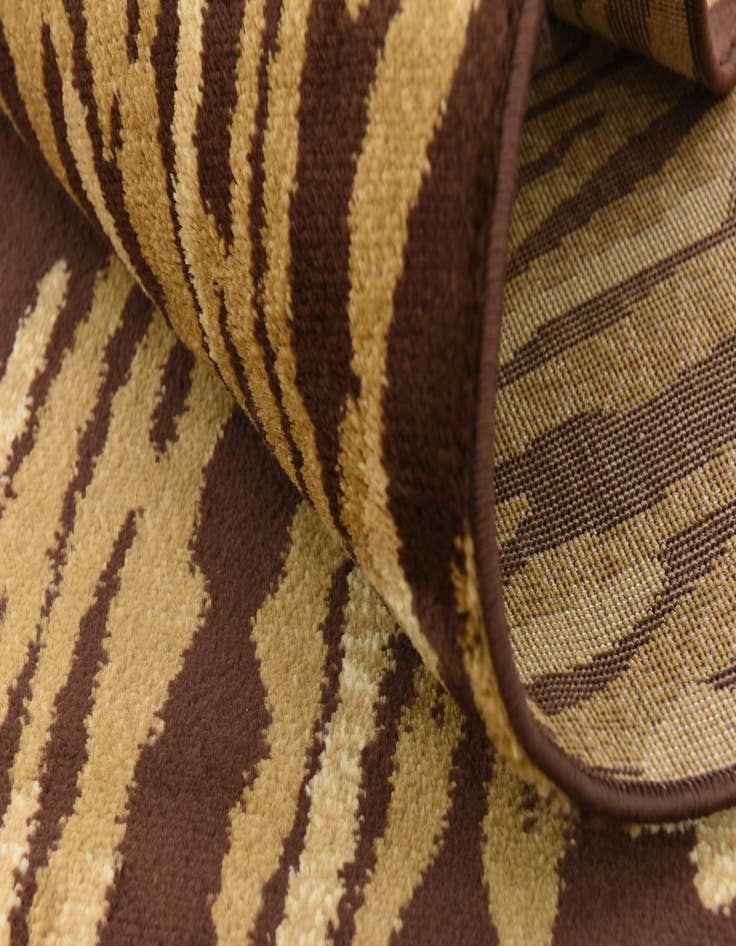 Detail image of  5' 3 x 7' 6 Reproduction Gabbeh Rug