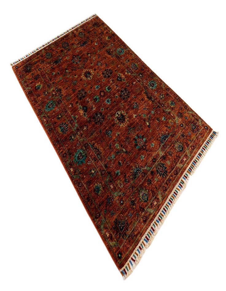 Detail image of  4' 2 x 6' Samarkand Wool Rug