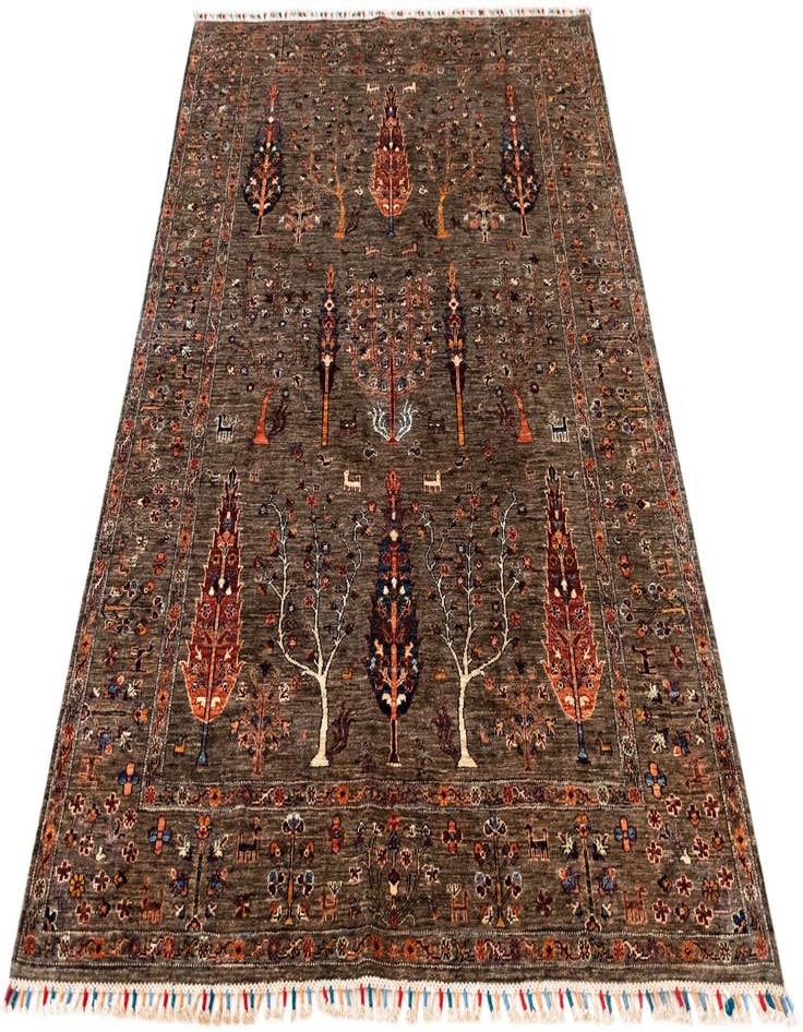 Detail image of 5' 10 x 7' 11 Samarkand Wool Rug