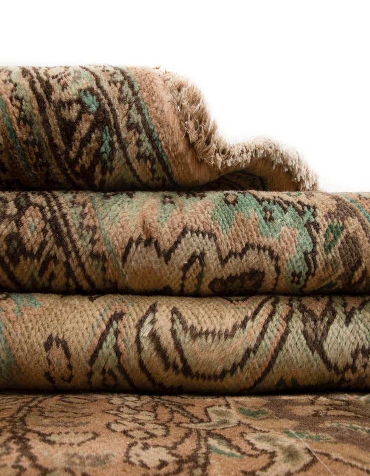 Detail image of  8' 2 x 11' 2  Hand Knotted Sarough Persian Wool Rug