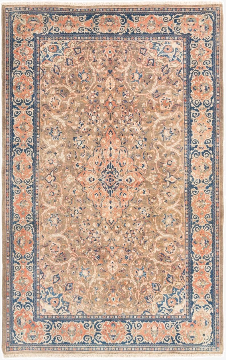  4' 4 x 7' 1 Sarough Rug