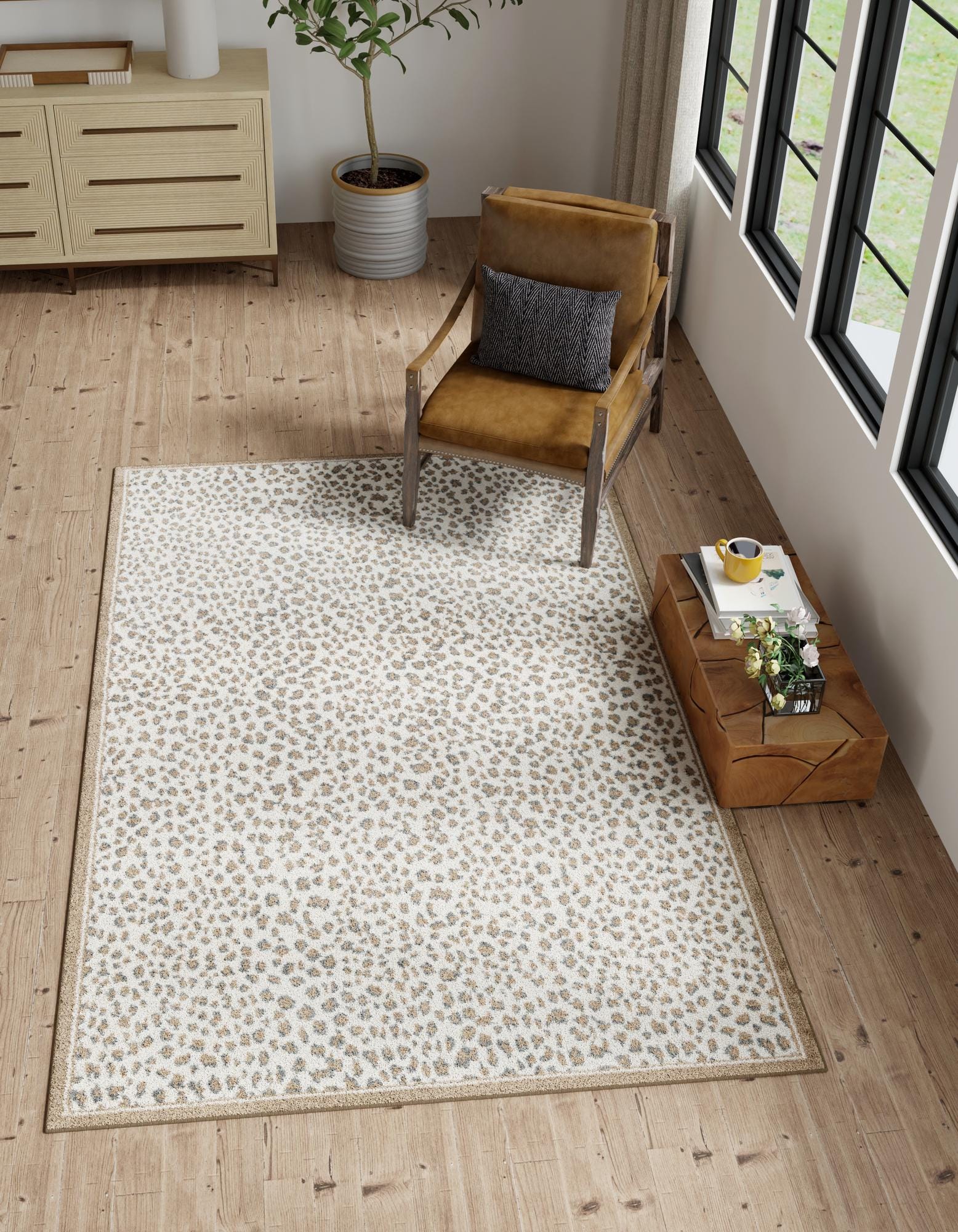 Brown 10' x 14' Savannah Rug | Rugs.com