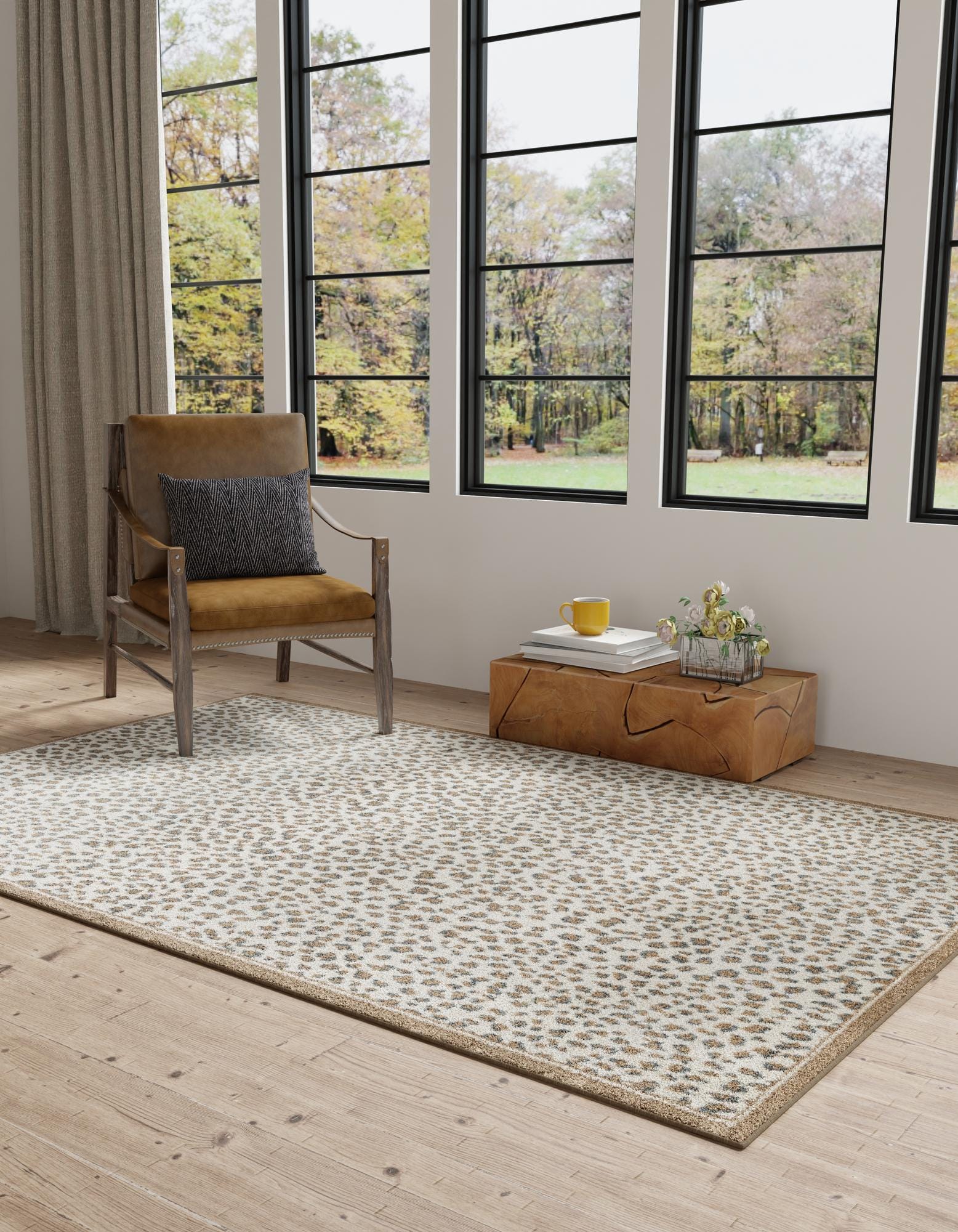 Brown 10' x 14' Savannah Rug | Rugs.com