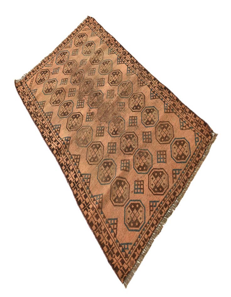 Detail image of 3' x 5' 3 Hand Knotted Shiraz Persian Wool Rug