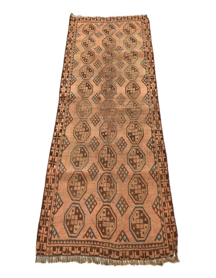 Detail image of 3' x 5' 3 Hand Knotted Shiraz Persian Wool Rug