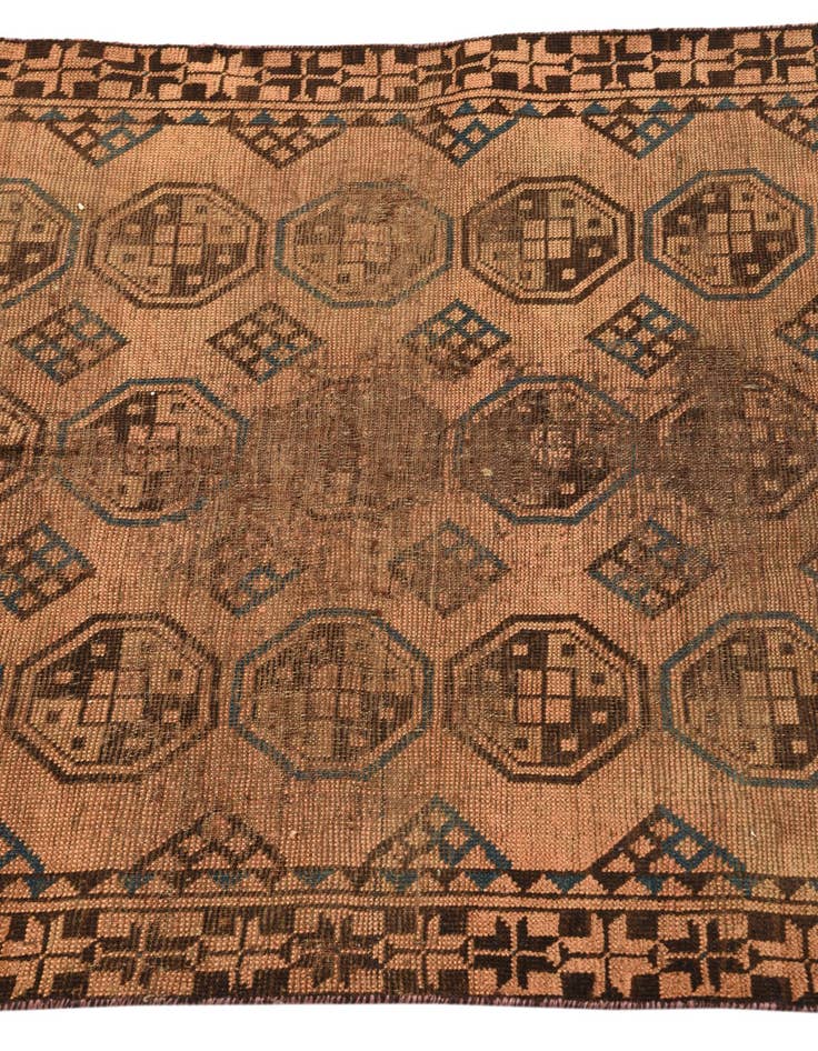 Detail image of 3' x 5' 3 Hand Knotted Shiraz Persian Wool Rug