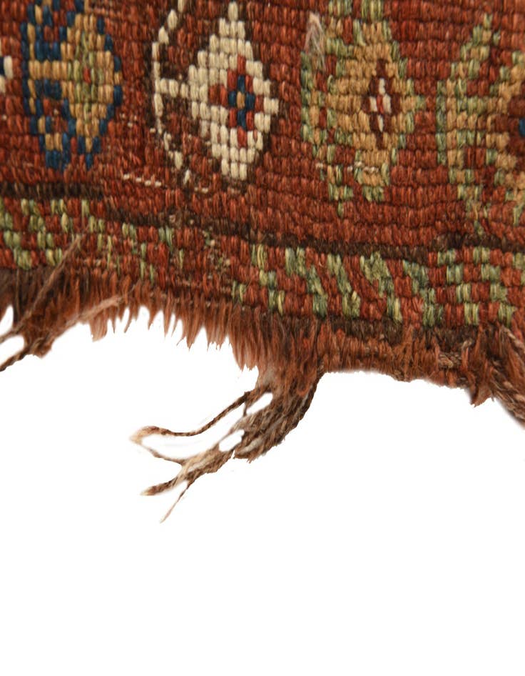 Detail image of 3' 7 x 6' 2 Hand Knotted Shiraz Persian Wool Rug