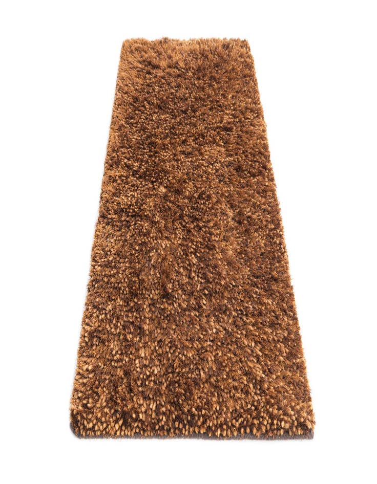 Detail image of  2' 5 x 5' Solid Shag Rug