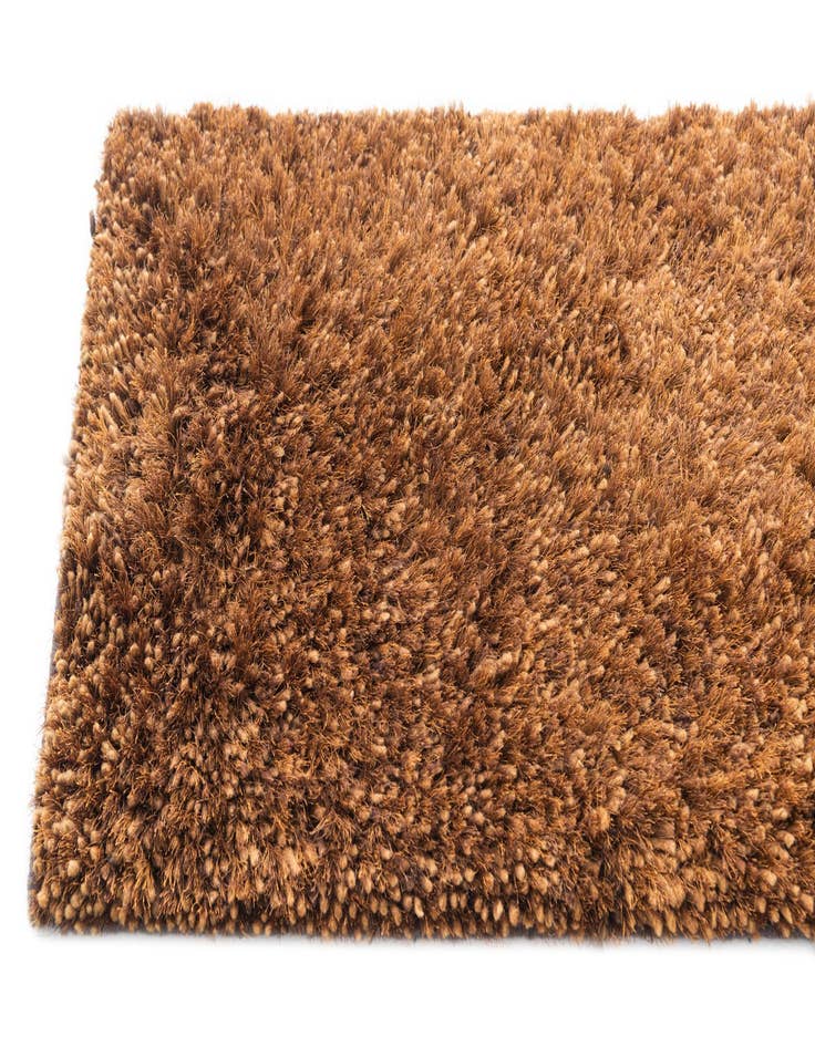 Detail image of  2' 5 x 5' Solid Shag Rug