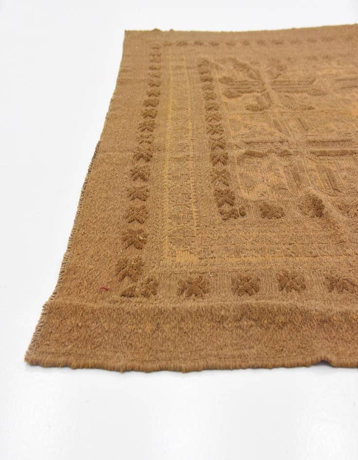 Detail image of  6' 3 x 8' 2  Hand Woven Sumak Wool Rug